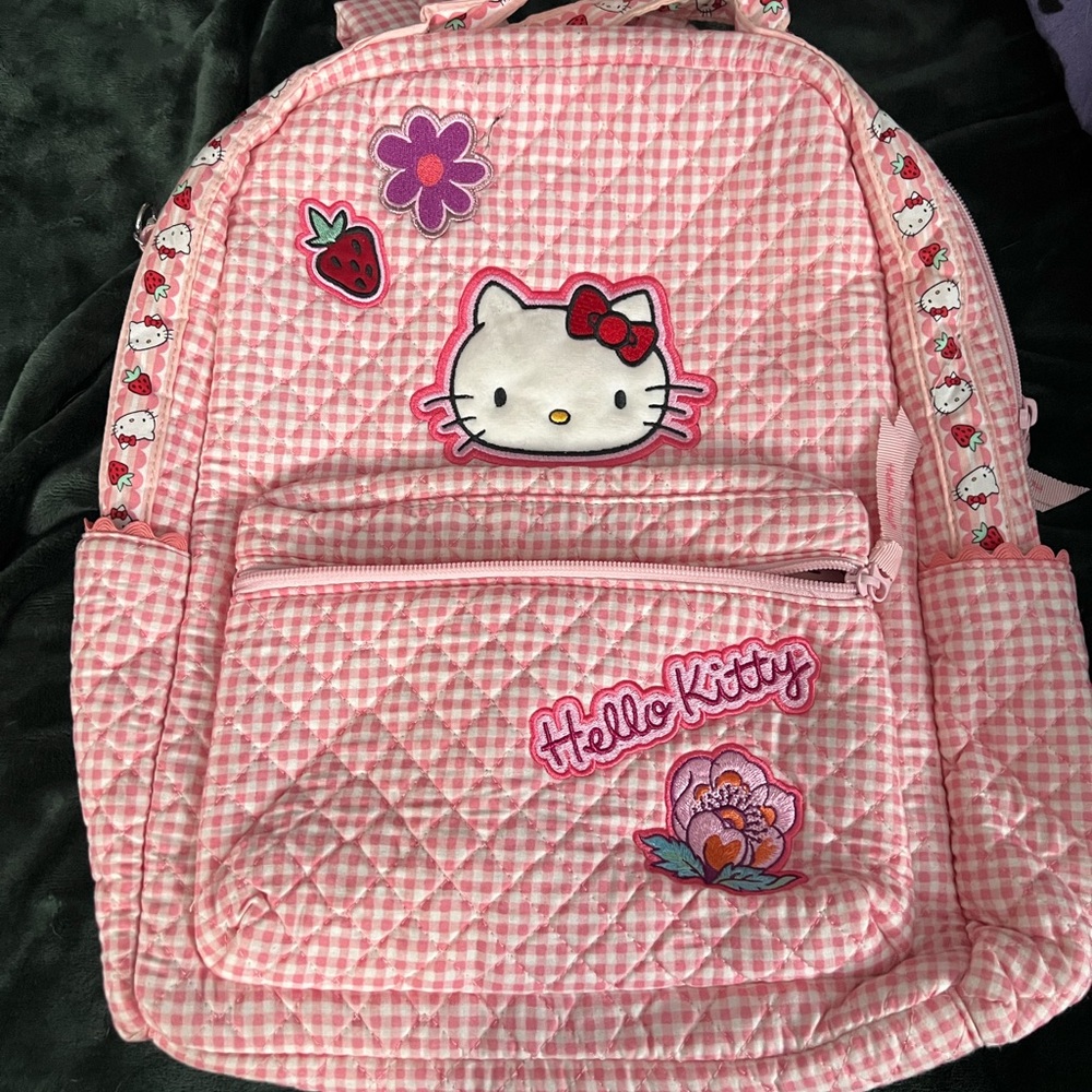 🌸 VERA Bradley x Sanrio Hello Kitty Gingam print bundle